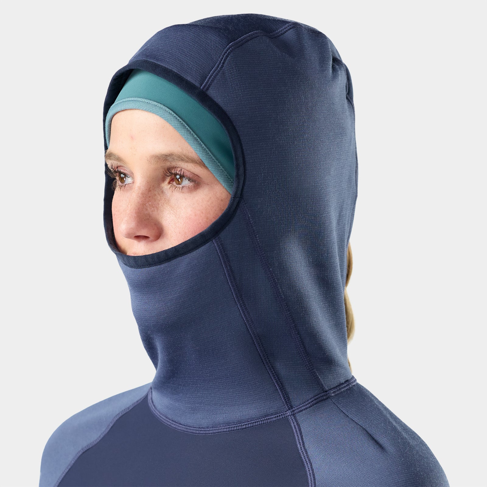 Haut à capuchon coupe-vent Active Fleece pour femmes  - voir - 5