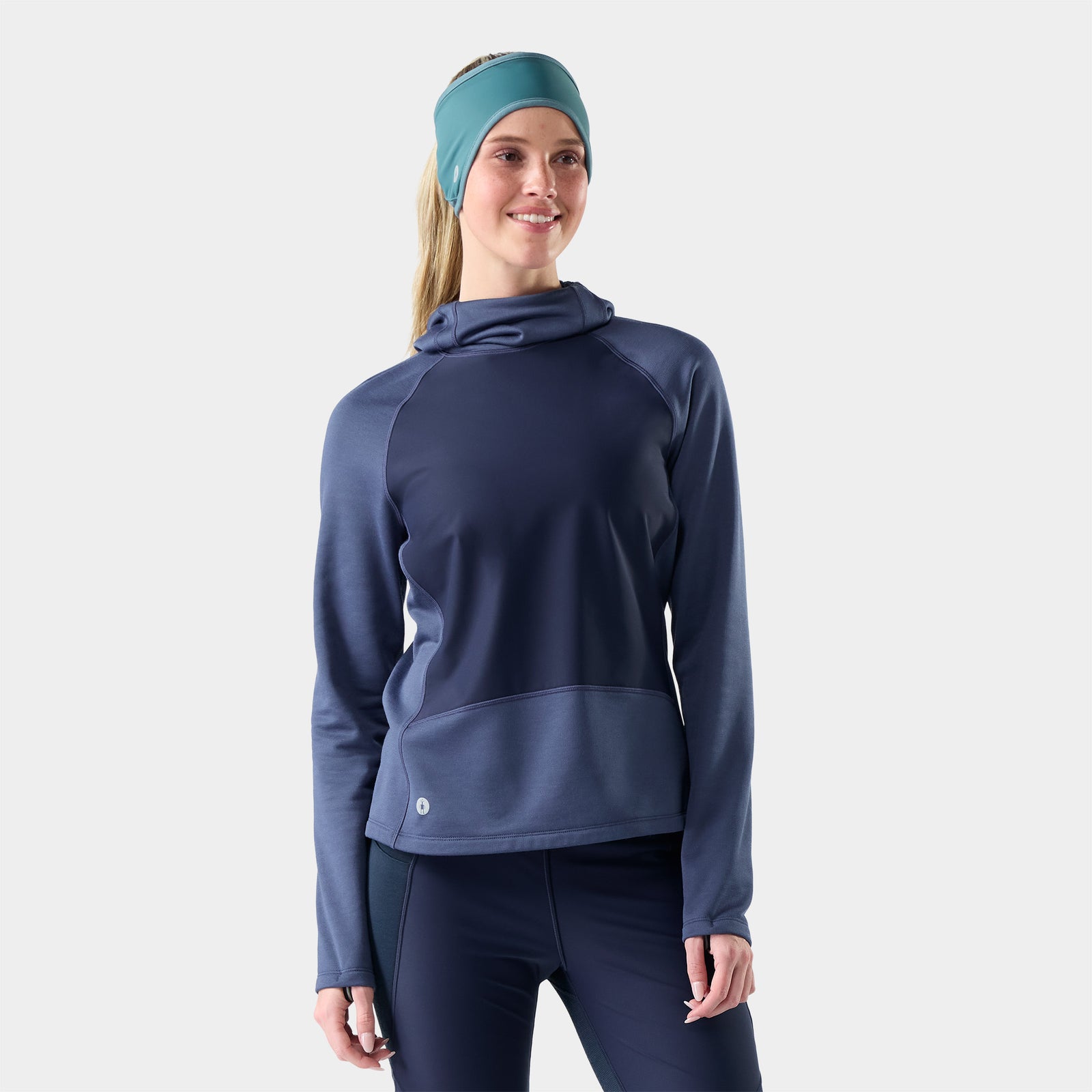 Haut à capuchon coupe-vent Active Fleece pour femmes  - voir - 1