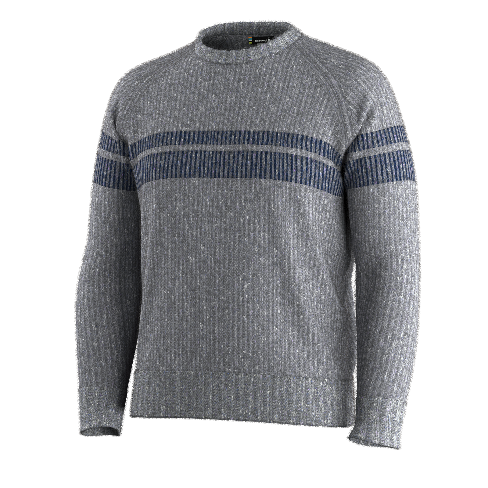 Men's Fisherman Crew Sweater Light Navy - ver - 3