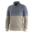 Men's Summit 1/4 Zip Sweater Oat Heather - ver - 3