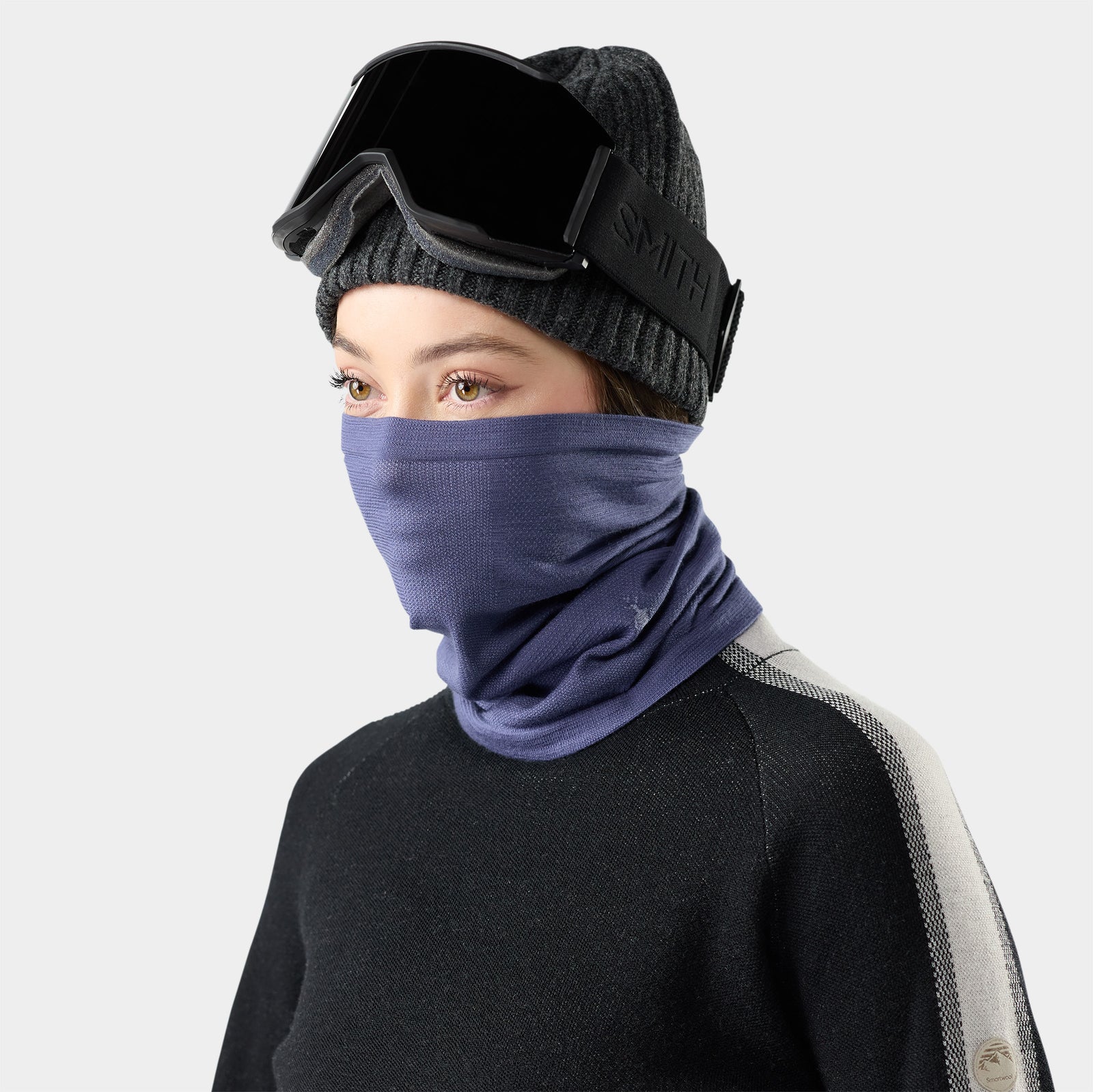 Intraknit All-Season Neck Gaiter Nightfall Blue - ver - 2