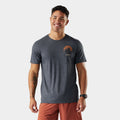 Men's Lunar Bear Active Short Sleeve Graphic Tee Charcoal Heather - ver - 1