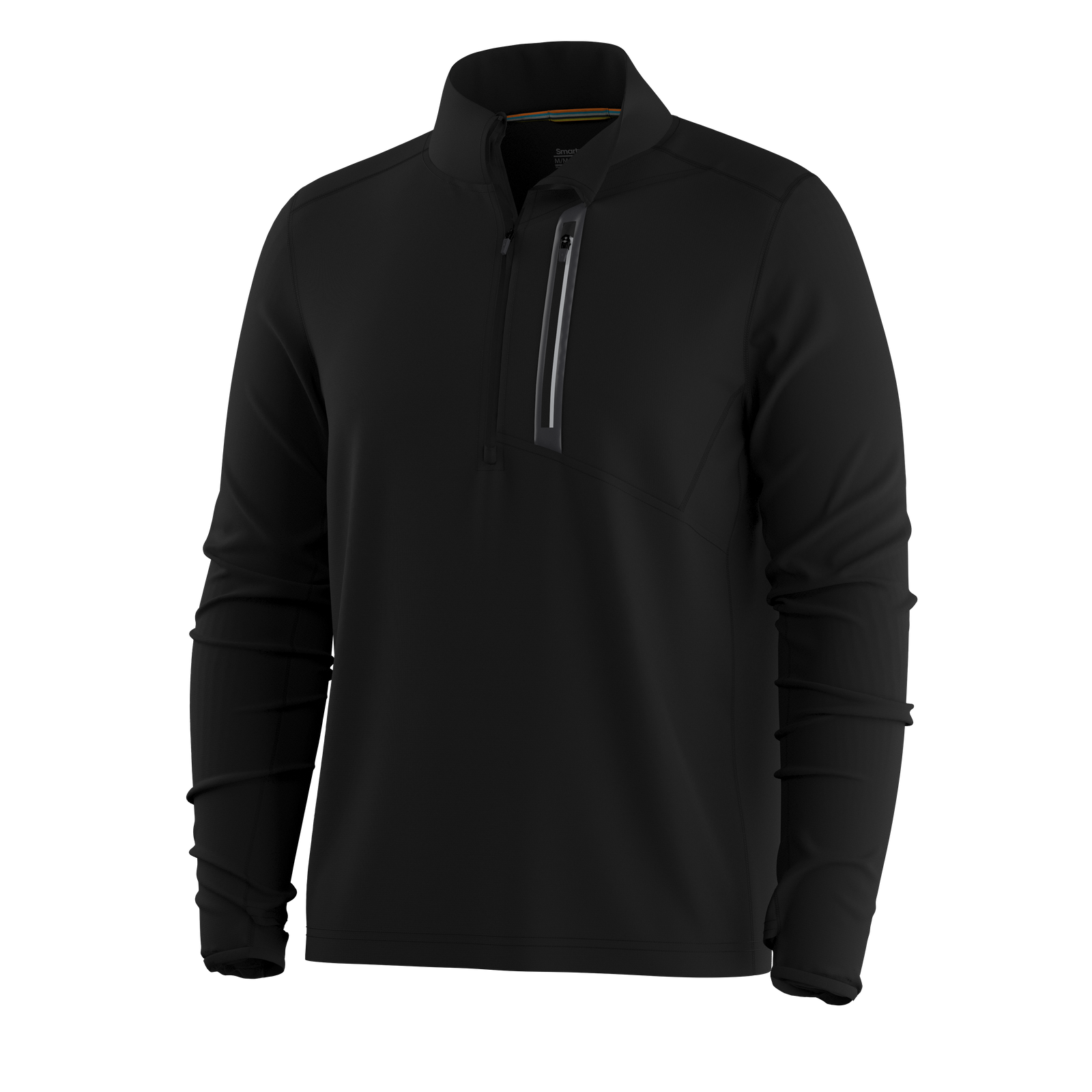 Men's Active Fleece 1/2 Zip Dusty Teal - ver - 5