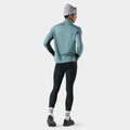 Men's Active Fleece 1/2 Zip Dusty Teal - ver - 2