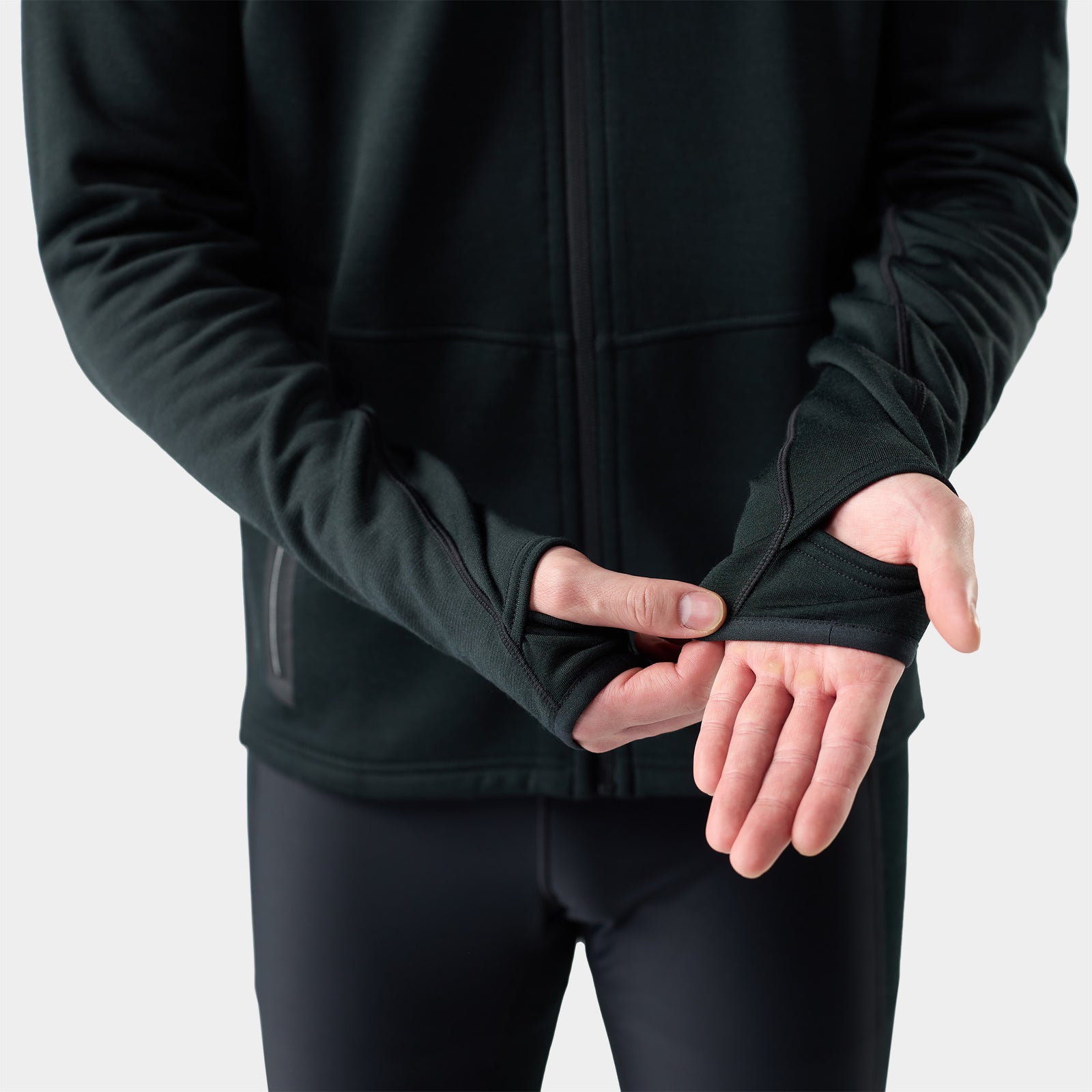 Men's Active Fleece Jacket Storm Gray - ver - 3