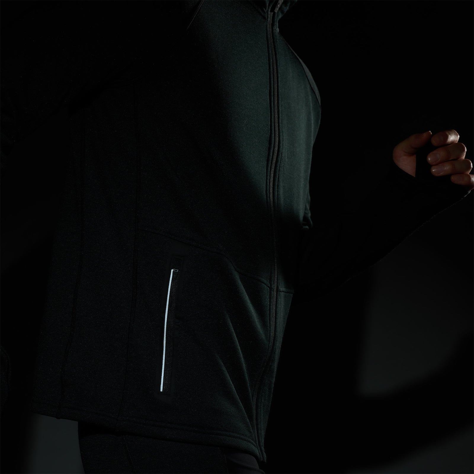 Men's Active Fleece Jacket Storm Gray - ver - 4