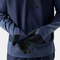 Men's Active Fleece Wind 1/2 Zip Deep Navy - ver - 3