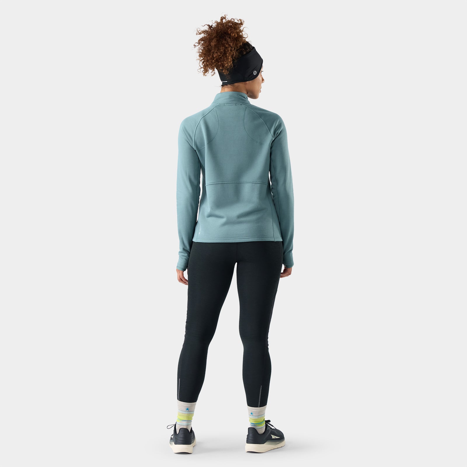 Women's Active Fleece Jacket Deep Navy - ver - 2