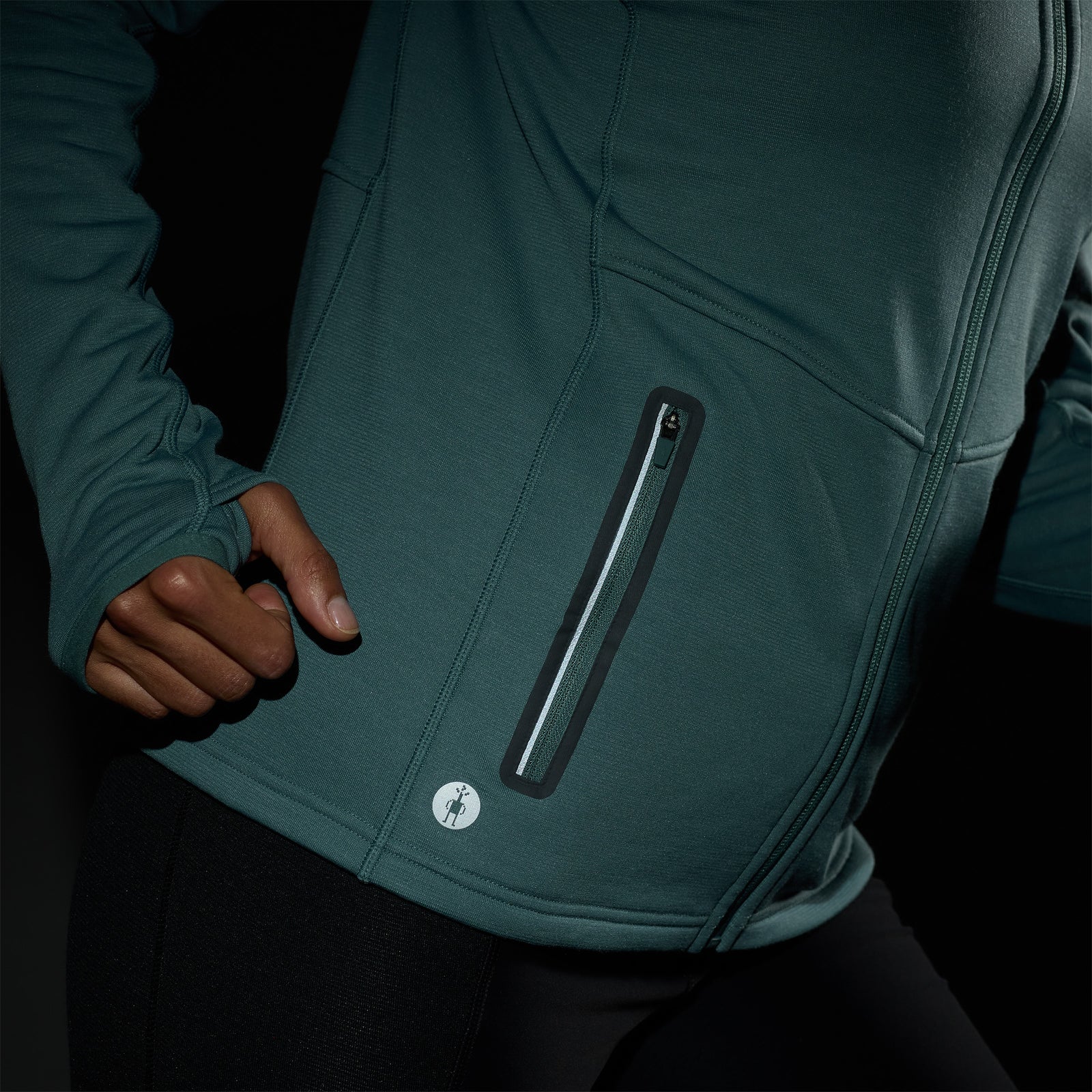 Women's Active Fleece Jacket Deep Navy - ver - 4