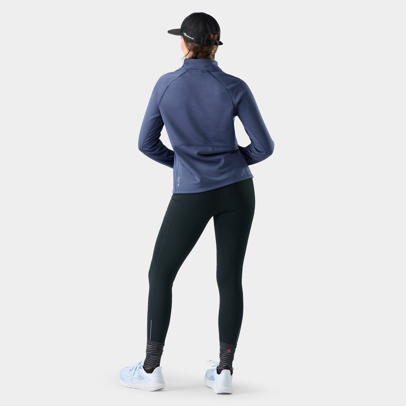 Haut coupe-vent Active Fleece à demi-glissière pour femmes  - voir - 2