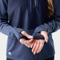 Haut coupe-vent Active Fleece à demi-glissière pour femmes  - voir - 3