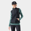 Women's Active Fleece Wind Insulated Vest Dusty Teal - ver - 1