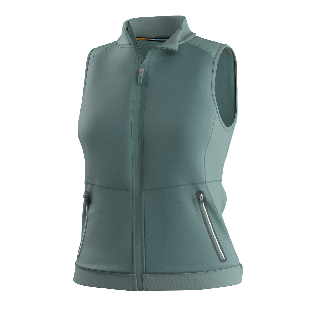 Women's Active Fleece Wind Insulated Vest - Dusty Teal