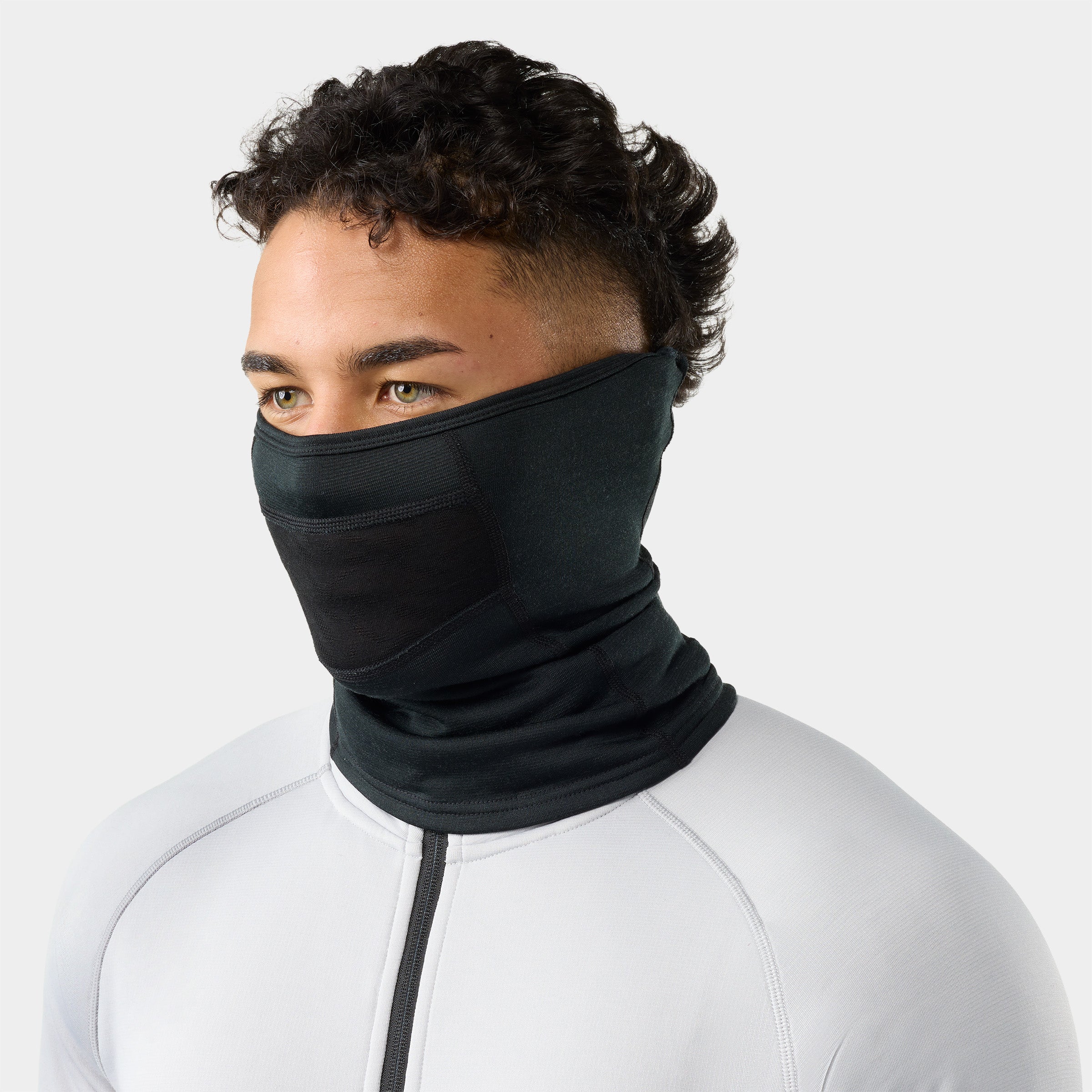 Active Fleece Hinged Balaclava Black