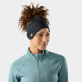Active Fleece Wind Headband Dusty Teal - ver - 1