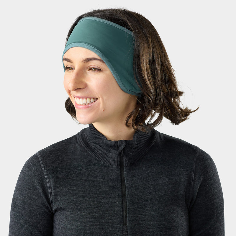 Active Fleece Wind Headband - Dusty Teal / One Size