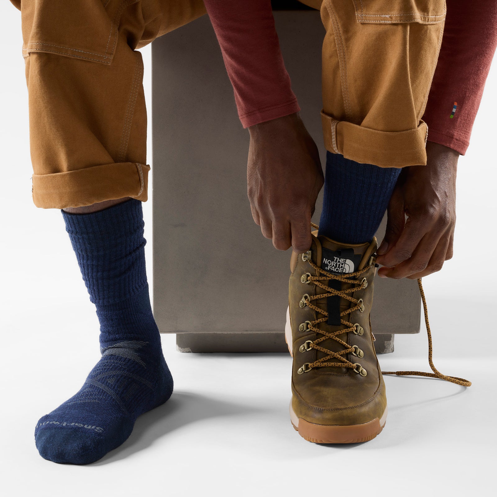 Chaussette de travail haute  - voir - 2