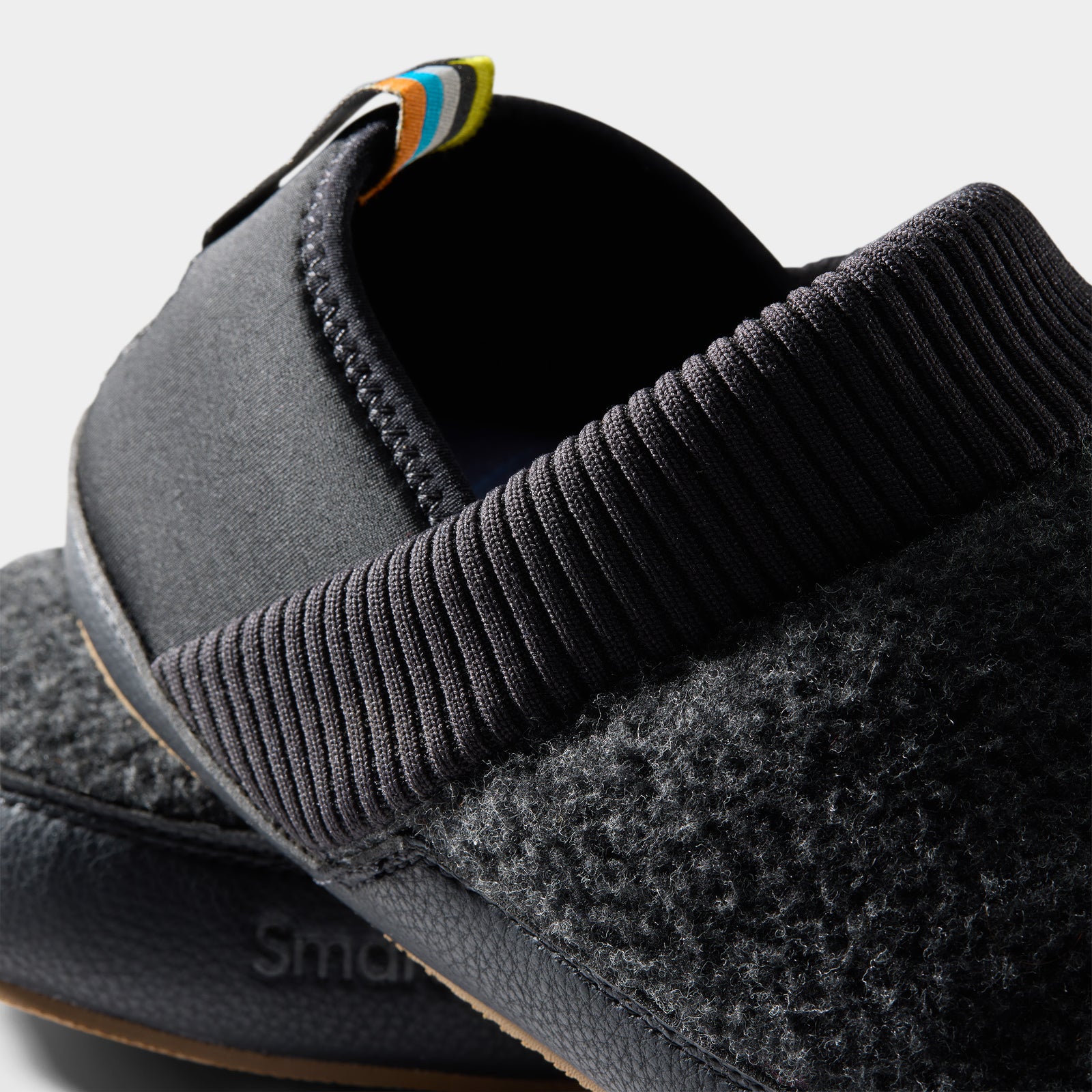 Smartwool Cabin Mule Charcoal - ver - 2