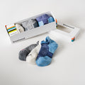 Women's Run Low Ankle Socks Trio Gift Box Multicolor - ver - 1