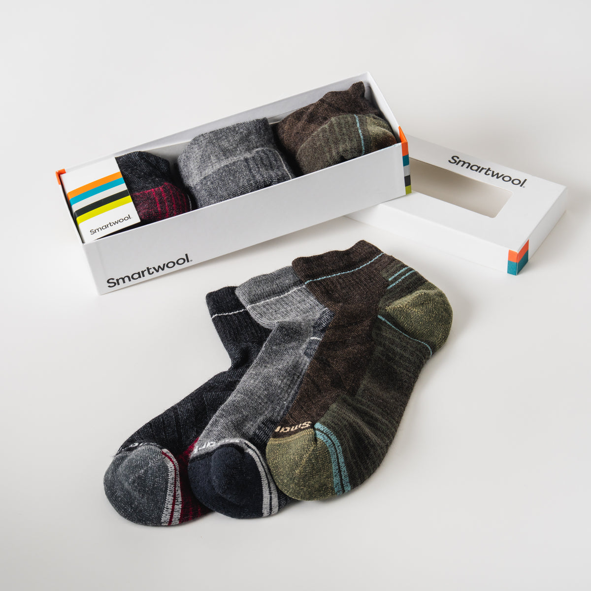 Hike Ankle Socks Trio Gift Box Multicolor - ver - 1