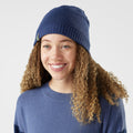 Popcorn Cable Reversible Beanie Natural - ver - 2