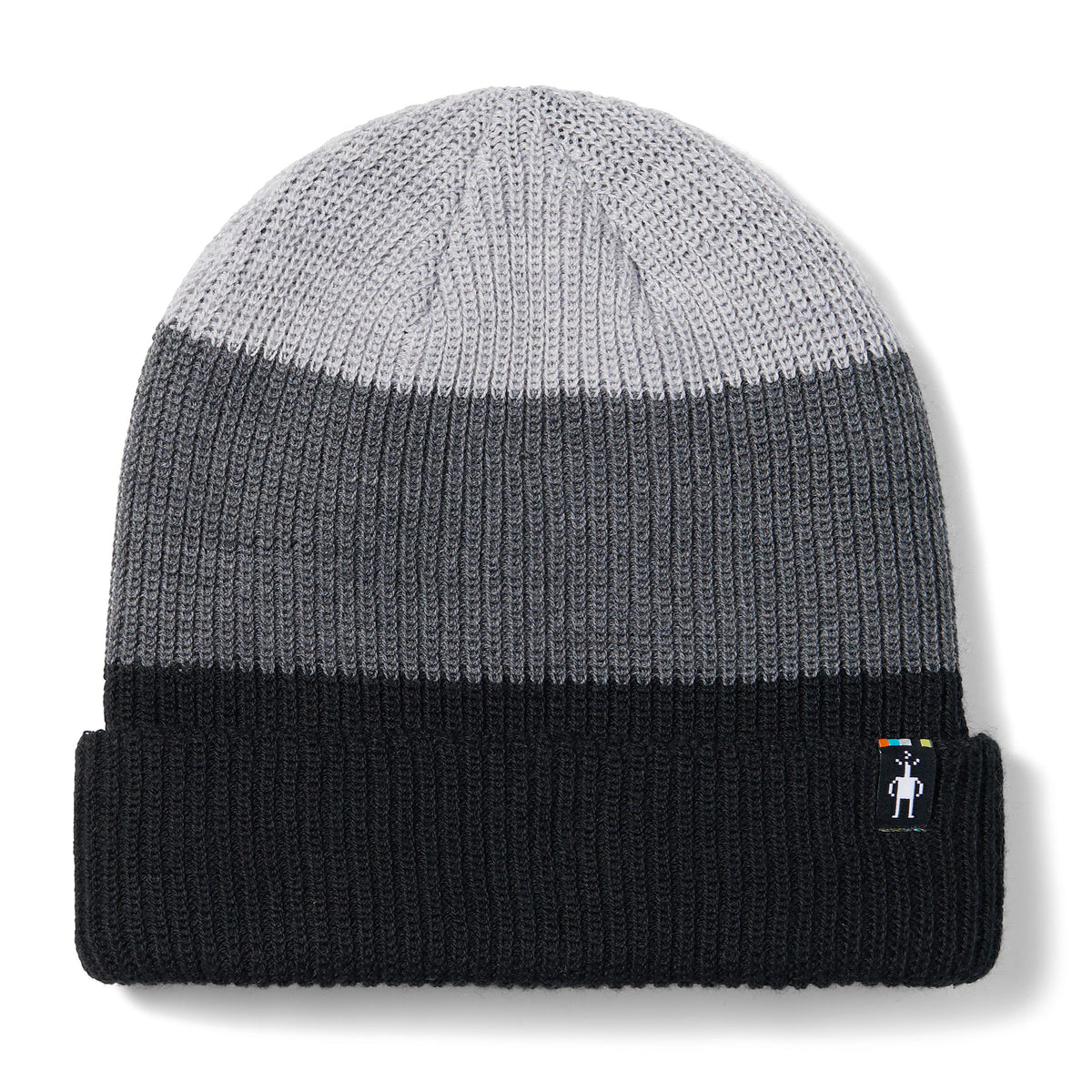 Cantar Colorblock Beanie - Black