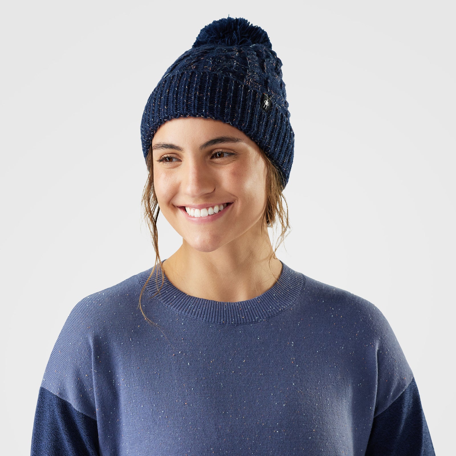Isto Retro Beanie Deep Navy - ver - 1
