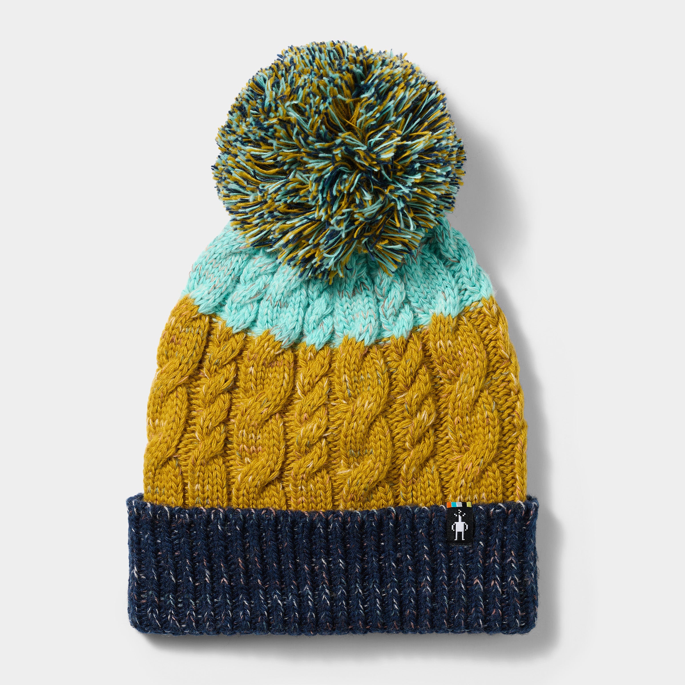 Isto Retro Beanie Bronze Olive Heather