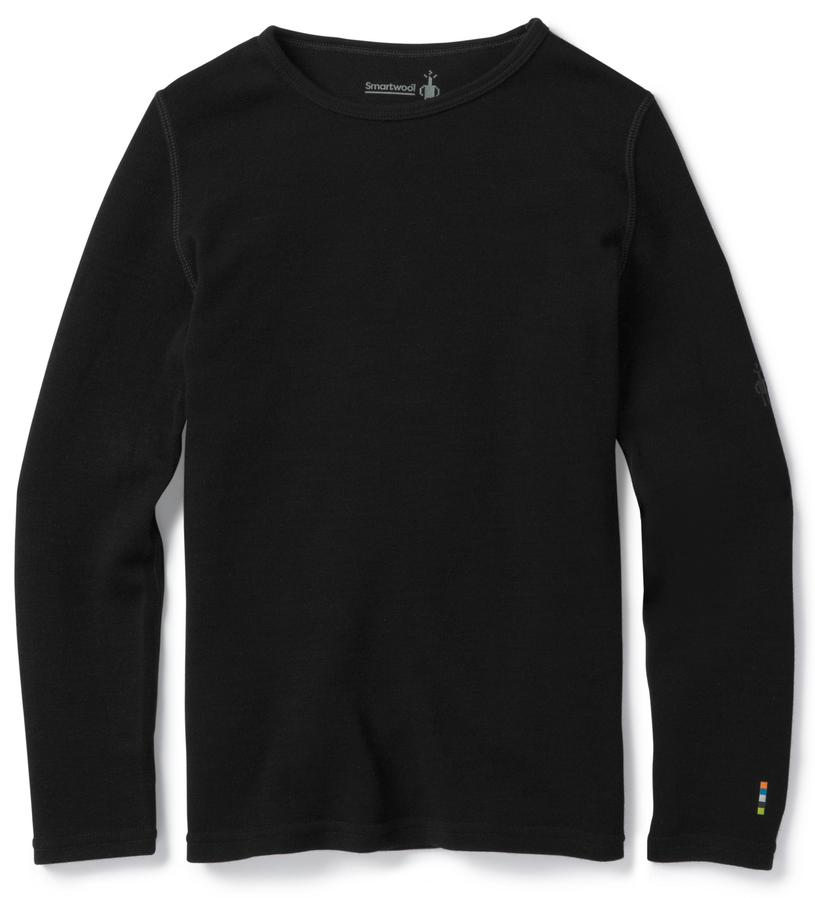 Kids' Classic Thermal Merino Base Layer Crew Autumn Sun - ver - 7