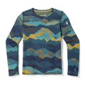 Kids' Classic Thermal Merino Base Layer Crew Autumn Sun - ver - 47