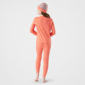 Kids' Classic Thermal Merino Base Layer Crew Autumn Sun - ver - 9
