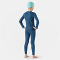 Kids' Classic Thermal Merino Base Layer Crew Autumn Sun - ver - 35