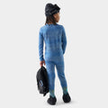 Kids' Classic Thermal Merino Base Layer Crew Pacific Blue - ver - 19