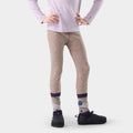 Kids' Classic Thermal Merino Base Layer Bottom Pacific Blue - ver - 1