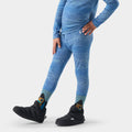 Kids' Classic Thermal Merino Base Layer Bottom Pacific Blue - ver - 16