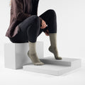 Hike Classic Edition Crew Socks Taupe - ver - 2