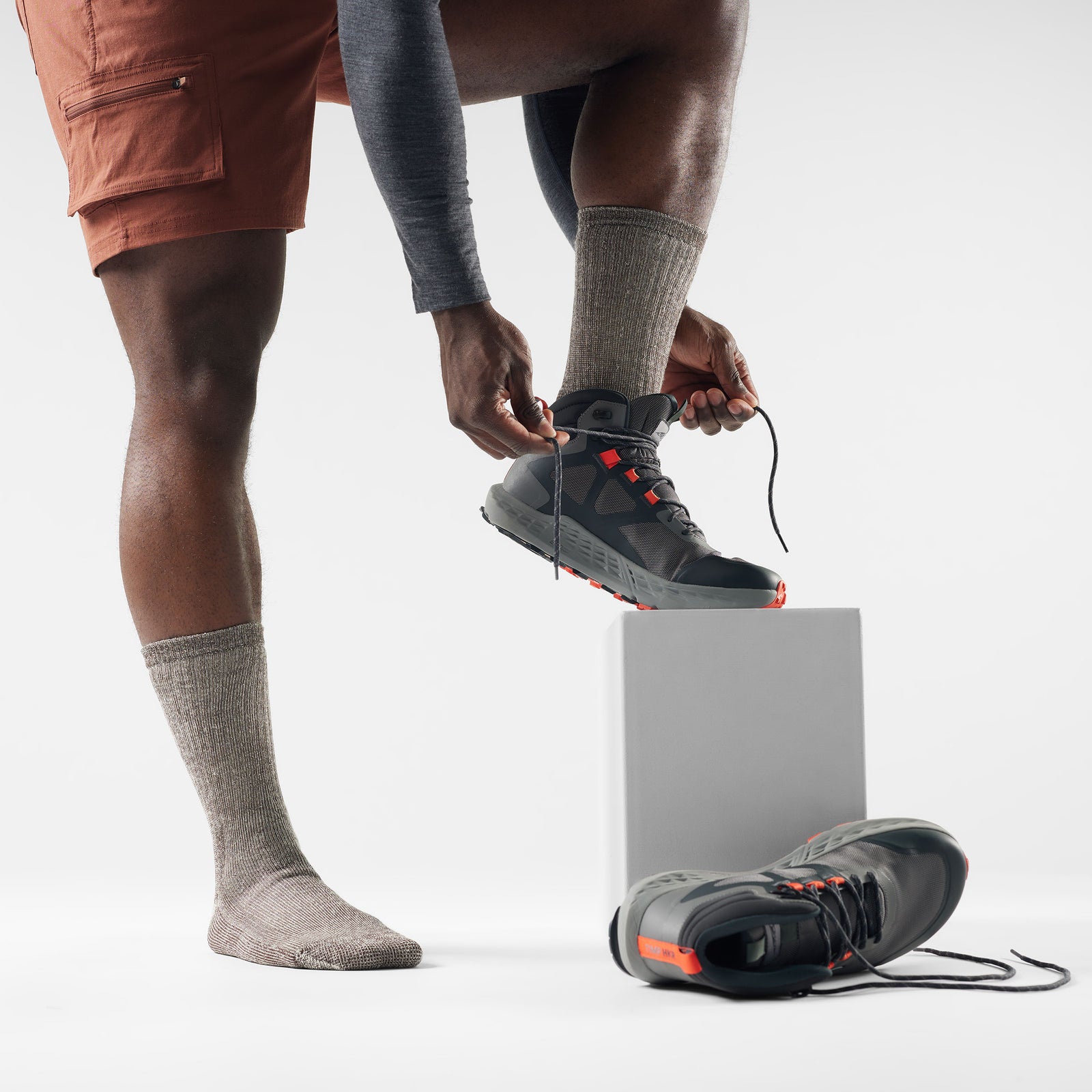Hike Classic Edition Crew Socks Sage - ver - 2