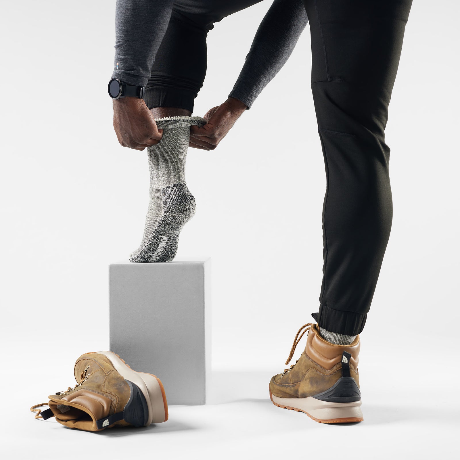 Hike Classic Edition Crew Socks Navy - ver - 2