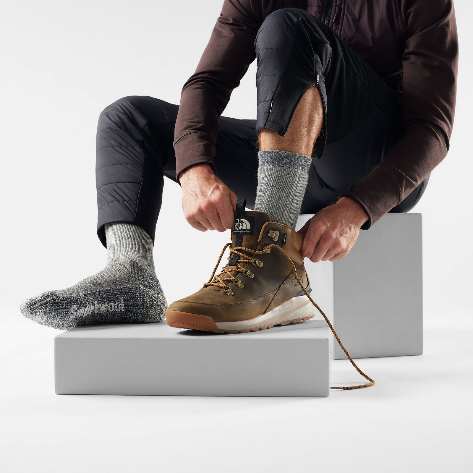Hike Classic Edition Crew Socks Navy - ver - 2