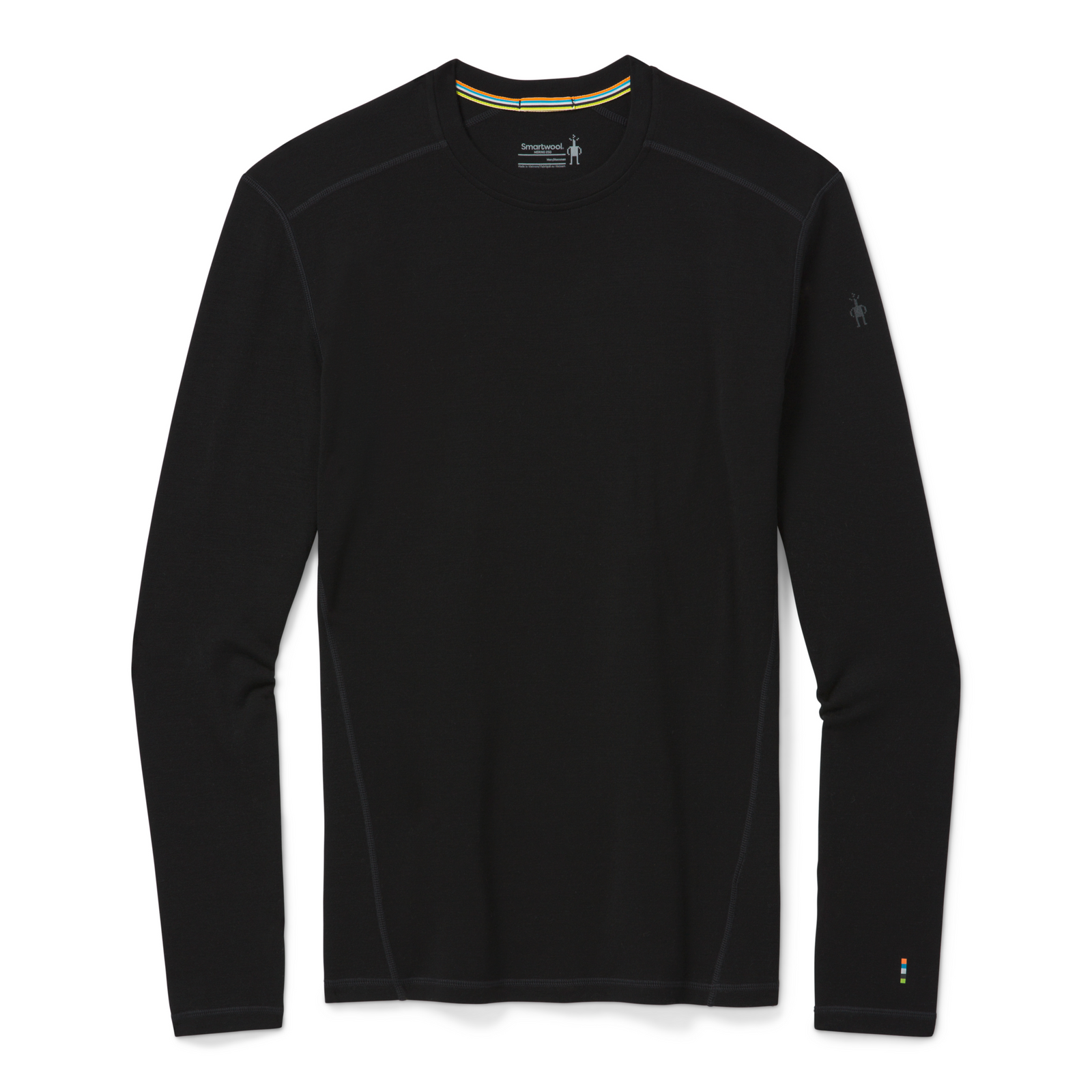 Men's Classic Thermal Merino Base Layer Crew Mineral Blue Heather - ver - 3