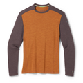 Men's Classic Thermal Merino Base Layer Crew Mineral Blue Heather - ver - 120
