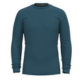 Men's Classic Thermal Merino Base Layer Crew Mineral Blue Heather - ver - 71