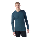 Men's Classic Thermal Merino Base Layer Crew Mineral Blue Heather - ver - 69