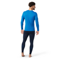 Men's Classic Thermal Merino Base Layer Crew Mineral Blue Heather - ver - 125