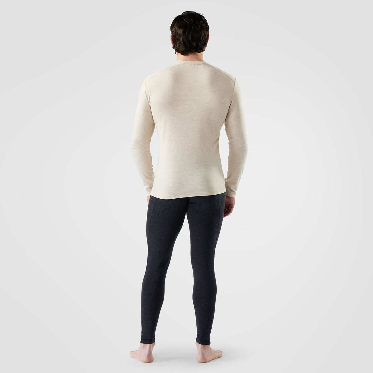 Men's Classic Thermal Merino Base Layer Crew Nightfall Summit Soul - ver - 2
