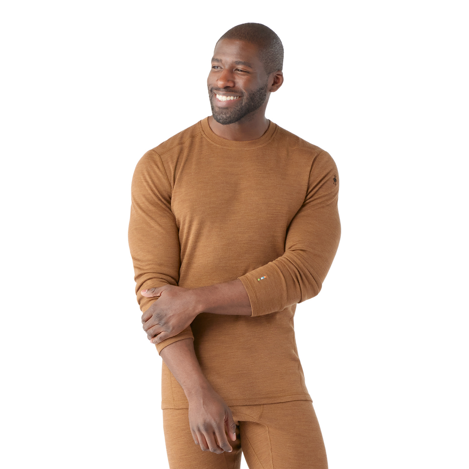 Men's Classic Thermal Merino Base Layer Crew Mineral Color Shift - ver - 1