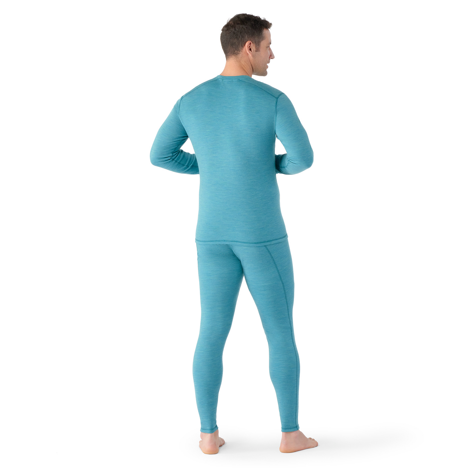 Men's Classic Thermal Merino Base Layer Crew Mineral Color Shift - ver - 2