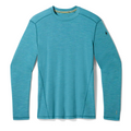 Men's Classic Thermal Merino Base Layer Crew Mineral Blue Heather - ver - 27