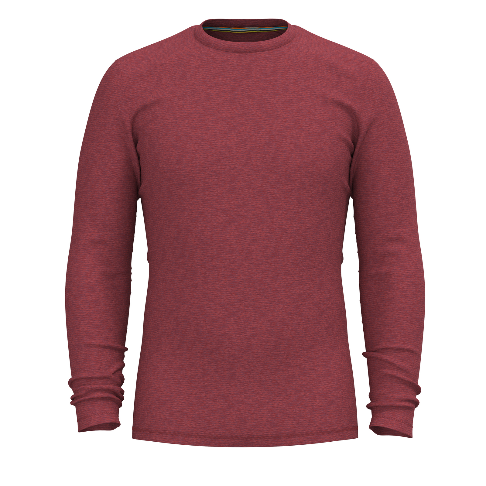 Men's Classic Thermal Merino Base Layer Crew Mineral Blue Heather - ver - 3
