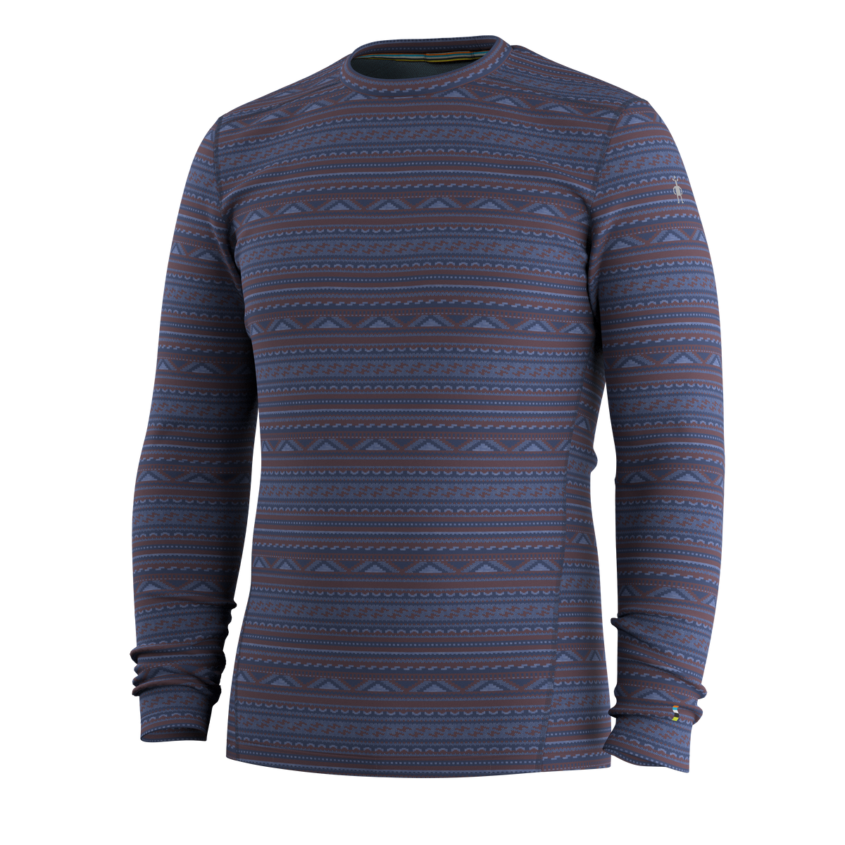 Men's Classic Thermal Merino Base Layer Crew Nightfall Summit Soul - ver - 3